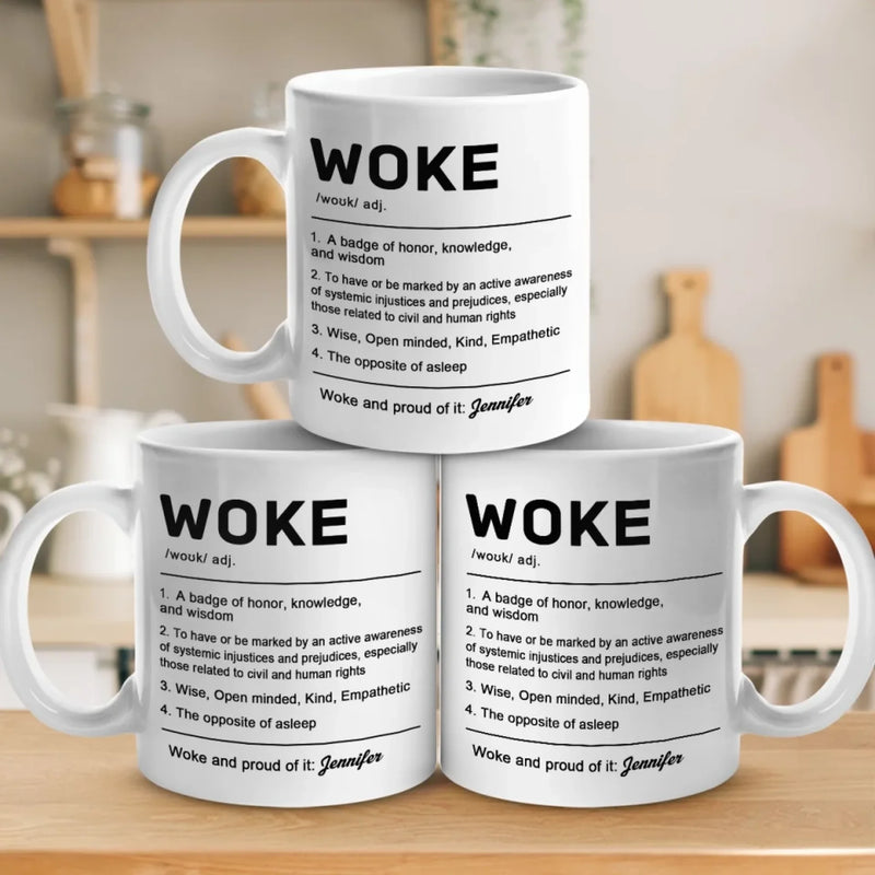 A Badge Of Honor - Affirmation Personalized Custom Mug - Gift For Yourself