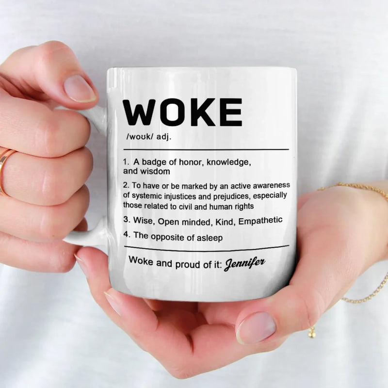A Badge Of Honor - Affirmation Personalized Custom Mug - Gift For Yourself