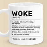 A Badge Of Honor - Affirmation Personalized Custom Mug - Gift For Activists