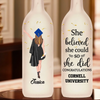 The Future Is Bright, Just Like You - Family Personalized Custom Bottle Lamp - Graduation Gift For Family Members, Siblings, Brothers, Sisters