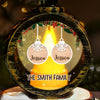 May You Experience A Magical Christmas - Family Personalized Custom Candlelight Lantern Ornament - Christmas Gift For Family Members