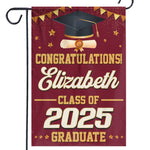 Cheers To Your Amazing Achievement - Family Personalized Custom Flag - Graduation Gift For Family