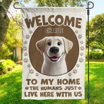 Furry Friends Make The Best Hosts - Dog Personalized Custom Flag - Gift For Dog Lovers