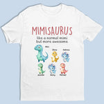 Just Like A Normal Mimi, But Way More Awesome -  Family Personalized Custom Unisex T-shirt, Premium T-shirt, Hoodie - Mother's Day Gift For Grandma, Mom