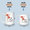 Dream Big, Work Hard, Stay Focused - Family Personalized Custom Mug - Graduation Gift For Family Members, Siblings, Brothers, Sisters