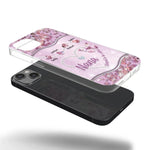Grandkids Fill Nana’s Life With Love - Family Personalized Custom Clear Phone Case - Mother's Day Gift For Grandma, Mom