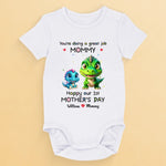 Our First Mother’s Day Together - Family Personalized Custom Baby Onesie - Mother's Day, Baby Shower Gift, Gift For New Moms