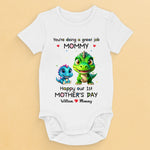 Our First Mother’s Day Together - Family Personalized Custom Baby Onesie - Mother's Day, Baby Shower Gift, Gift For New Moms