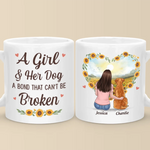 Best Friends Fur Life - Dog Personalized Custom Mug - Gift For Dog Lovers, Girls