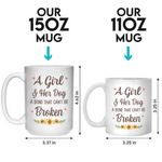Best Friends Fur Life - Dog Personalized Custom Mug - Gift For Dog Lovers, Girls