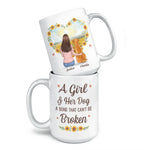 Best Friends Fur Life - Dog Personalized Custom Mug - Gift For Dog Lovers, Girls