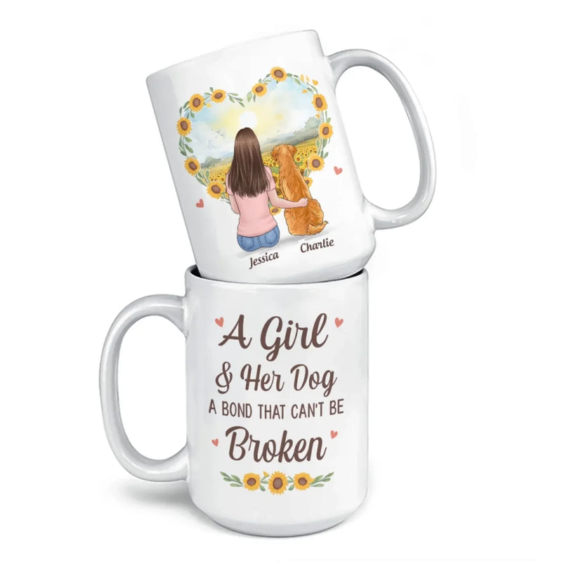 Best Friends Fur Life - Dog Personalized Custom Mug - Gift For Pet Owners, Pet Lovers