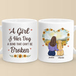 Best Friends Fur Life - Dog Personalized Custom Mug - Gift For Dog Lovers, Girls