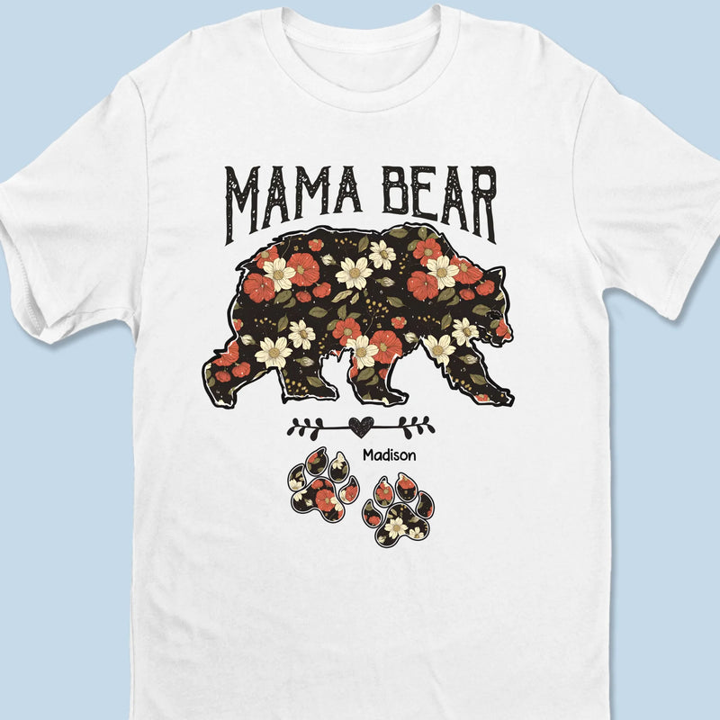 A Mother’s Love Is Fierce -  Family Personalized Custom Unisex T-shirt, Premium T-shirt, Hoodie - Mother's Day Gift For Mom, Grandma