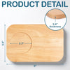 A Family Bond, Forever Engraved - Family Personalized Custom Engraved Wooden Tea & Snack Board - Mother's Day, Gift For Mom, Grandma