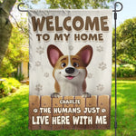 My House, My Rules - Dog Personalized Custom Flag - Gift For Dog Lovers, Pet Parents