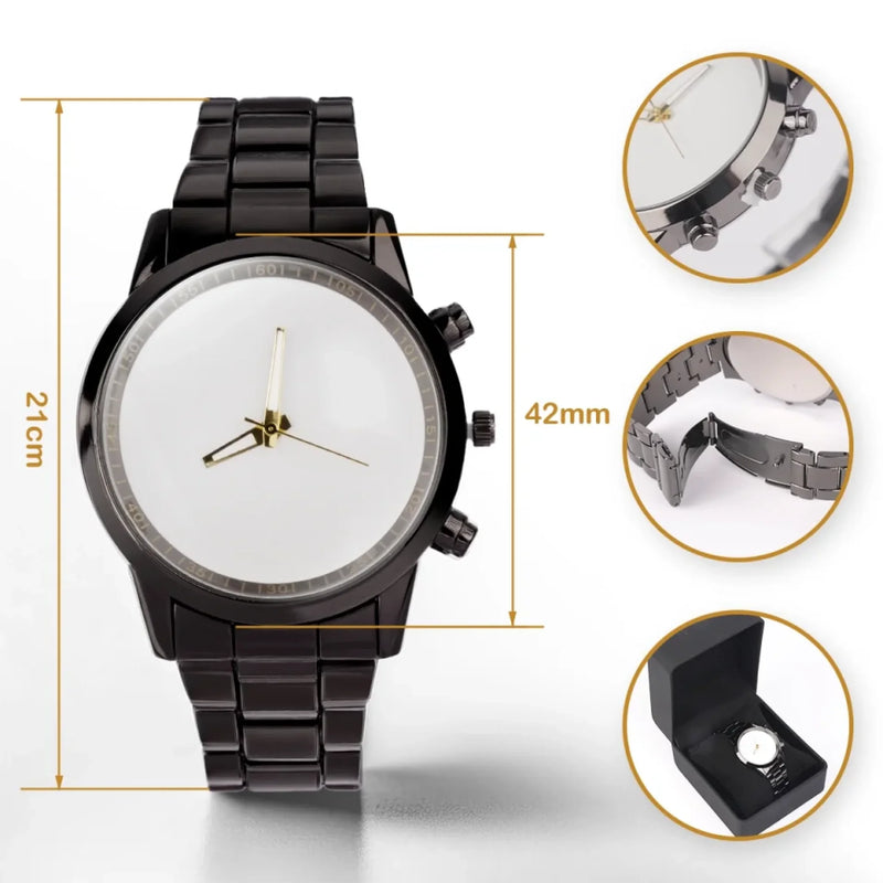 A Legacy Of Love And Time - Family Personalized Custom Men's Watch - Father's Day, Gift For Dad, Grandpa