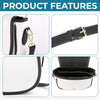 Wagging Tails & Sloppy Kisses - Dog Personalized Custom Leather Saddle Bag - Gift For Pet Owners, Pet Lovers