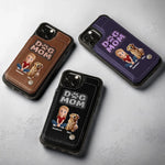 Where Paws Go, Love Follows - Dog Personalized Custom Leather Flip Wallet Phone Case - Gift For Dog Lovers, Women