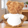 Custom Photo When You Miss Me - Memorial Personalized Custom Teddy Bear Plush - Sympathy Gift For Pet Owners, Pet Lovers