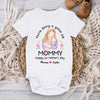 Mom, You’re The Best - Family Personalized Custom Baby Onesie - Mother's Day, Baby Shower Gift, Gift For First Mom