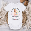 Your Hugs Are Home, Always - Family Personalized Custom Baby Onesie - Mother's Day, Baby Shower Gift, Gift For First Mom