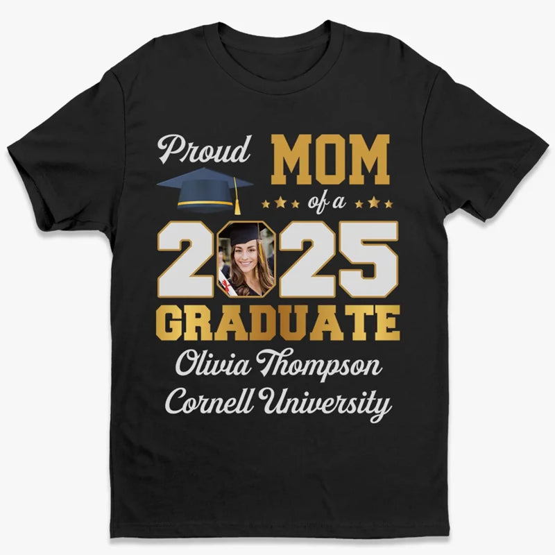 Custom Photo From Little Steps To Big Leaps - Family Personalized Custom Unisex T-shirt, Premium T-shirt, Hoodie - Graduation Gift For Family Members, Siblings, Brothers, Sisters