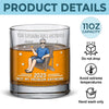 I Worked My Whole Life For This Glass - Family Personalized Custom Whiskey Glass - Father's Day, Gift For Dad, Grandpa