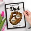 We Caught The Best One - Family Personalized Custom 2-Layered Wooden Plaque With Stand - Father's Day, Gift For Dad, Sport Lovers, Sport Players