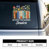 I'm With The Banned - Family Personalized Custom RV Decal - Gift For Yourself, Best Friends, Siblings, Family Members