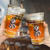 I Woof You, Dad - Dog Personalized Custom Beer Glass - Father's Day, Gift For Pet Owners, Pet Lovers