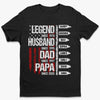 Raising Legends, One Grandkid At A Time - Family Personalized Custom Unisex T-shirt, Premium T-shirt, Hoodie - Father's Day, Gift For Dad, Grandpa