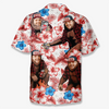 Custom Photo Sun’s Out, Fun’s Out - Funny Personalized Custom Unisex Tropical Hawaiian Aloha Shirt - Summer Vacation Gift, Gift For Family Members, Best Friends, Siblings, Travel Lovers