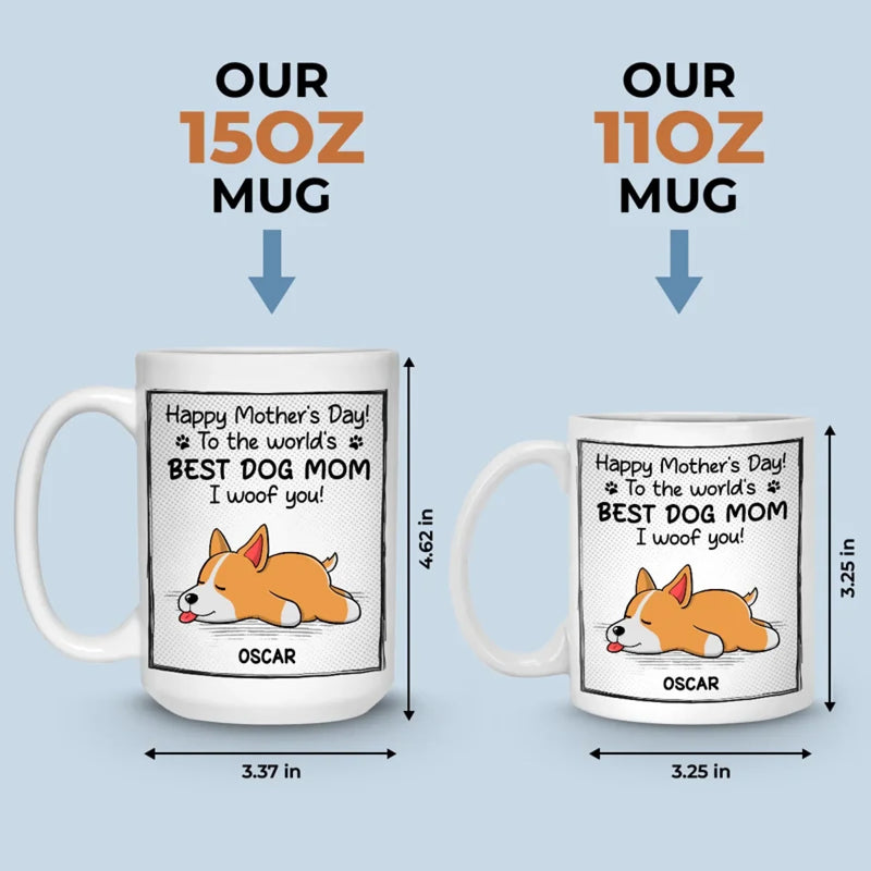 Custom Photo You’re Pawsitively The Best, Mom - Dog & Cat Personalized Custom Mug - Father's Day, Mother's Day, Gift For Pet Owners, Pet Lovers