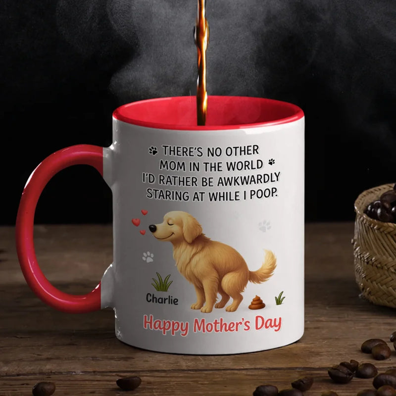 My Poop, Your Problem - Dog Personalized Custom Accent Mug - Mother's Day, Gift For Pet Owners, Pet Lovers