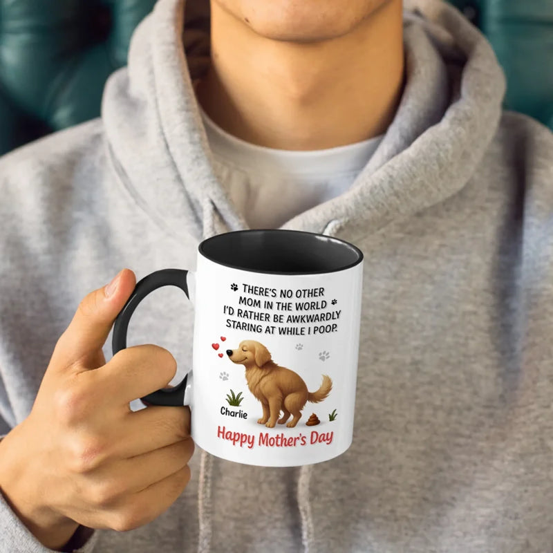 My Poop, Your Problem - Dog Personalized Custom Accent Mug - Mother's Day, Gift For Pet Owners, Pet Lovers