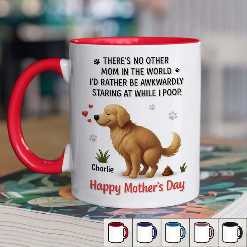 My Poop, Your Problem - Dog Personalized Custom Accent Mug - Mother's Day, Gift For Pet Owners, Pet Lovers