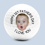 Custom Photo You’re The Best Swing In My Life
 - Family Personalized Custom Golf Ball - Father's Day,  Gift For Dad, Grandpa, Golf Lovers
