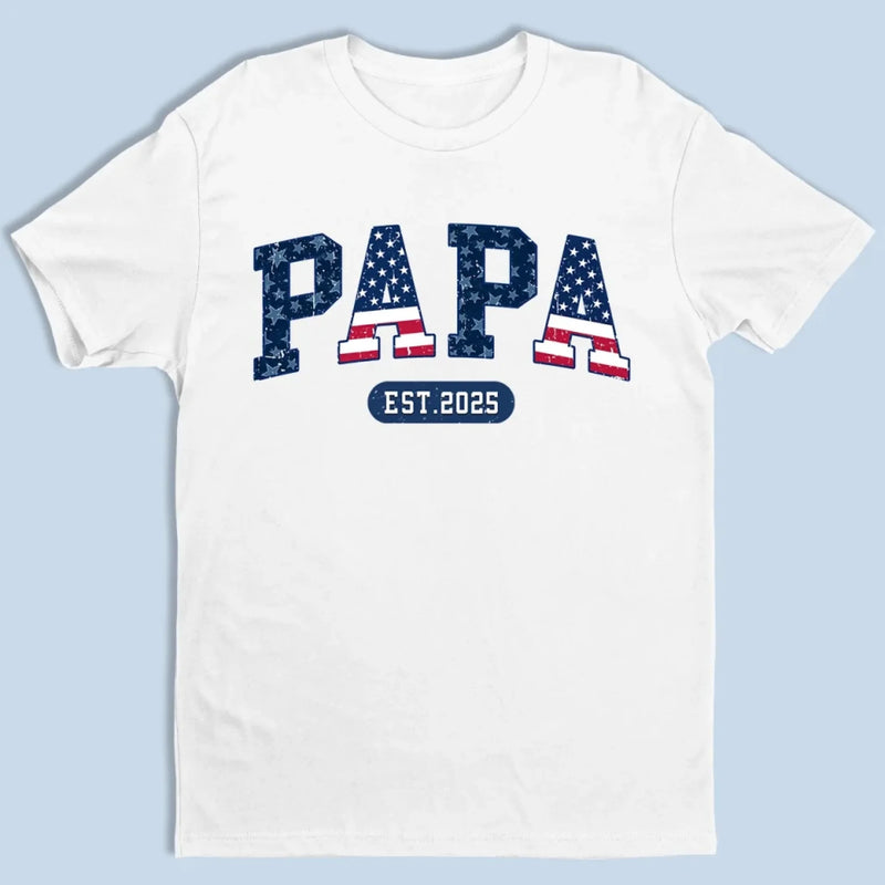 Proud To Be Called Papa - Family Personalized Custom Unisex T-shirt, Premium T-shirt, Hoodie - Father's Day, Gift For Dad, Grandpa