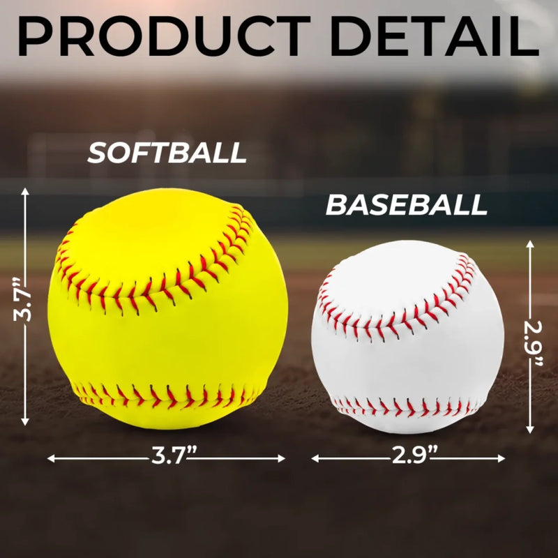 Always Our Number One Fan, Forever Our Hero - Family Personalized Custom Leather Baseball - Father's Day, Gift For Dad, Sport Lovers, Sport Players