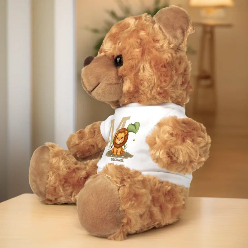 Roar With Love - Family Personalized Custom Teddy Bear Plush - Father's Day, Gift For Family Members