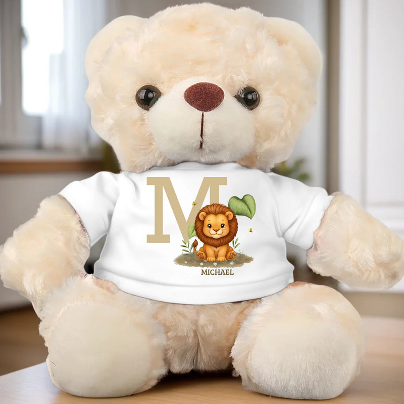 Roar With Love - Family Personalized Custom Teddy Bear Plush - Father's Day, Gift For Family Members