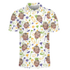 Custom Photo Par-fect Dad - Family Personalized Custom All Over Print Polo Shirt - Father's Day, Gift For Dad, Sport Lovers, Sport Players