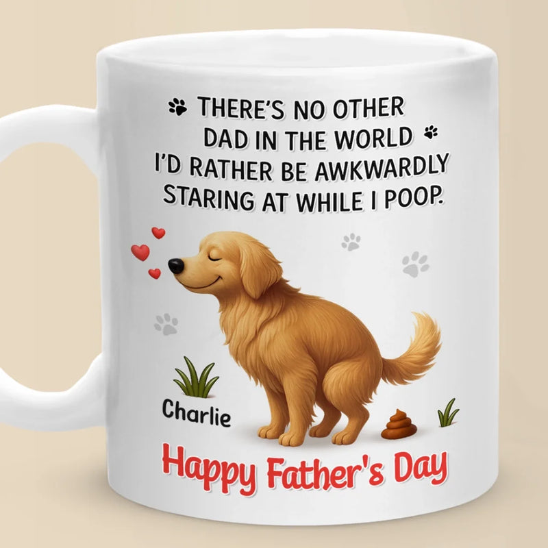 You Walk Me, Feed Me, Love Me - Dog Personalized Custom Mug - Father's Day, Gift For Pet Owners, Pet Lovers