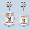 I’m The Reason You Smile Daily - Dog Personalized Custom 3D Inflated Effect Printed Mug - Father's Day,  Gift For Dad, Pet Owners, Pet Lovers
