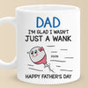 One Squirt Of Greatness, Cheers Dad - Family Personalized Custom Mug - Father's Day, Gift For Dad