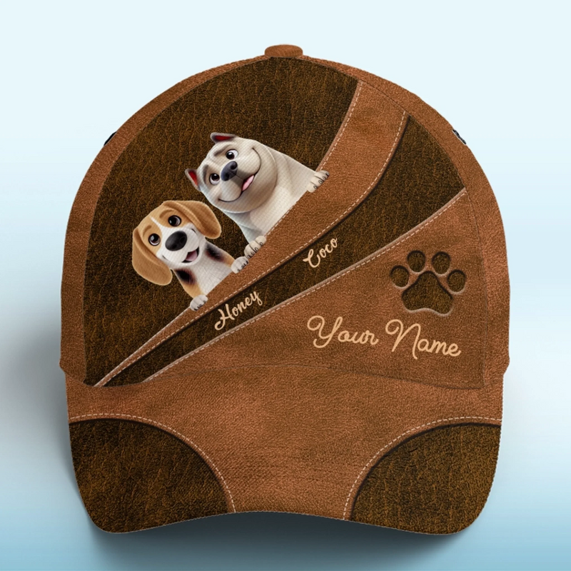 Best Buds, No Bones About It - Dog Personalized Custom Hat, All Over Print Classic Cap - Father's Day, Gift For Pet Owners, Pet Lovers