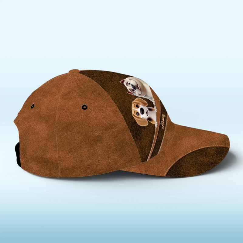 Best Buds, No Bones About It - Dog Personalized Custom Hat, All Over Print Classic Cap - Father's Day, Gift For Pet Owners, Pet Lovers