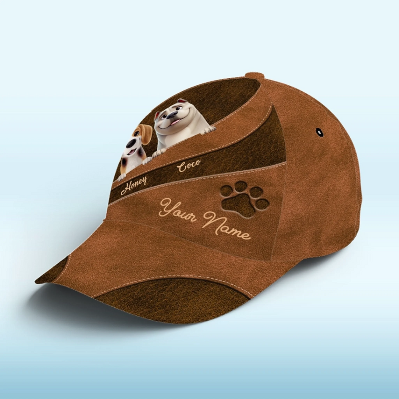 Best Buds, No Bones About It - Dog Personalized Custom Hat, All Over Print Classic Cap - Father's Day, Gift For Pet Owners, Pet Lovers