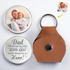 Custom Photo One Hero One Dad - Family Personalized Custom Pocket Hug - Father's Day, Gift For Dad, Grandpa, Son, Daughter, Grandson, Granddaughter